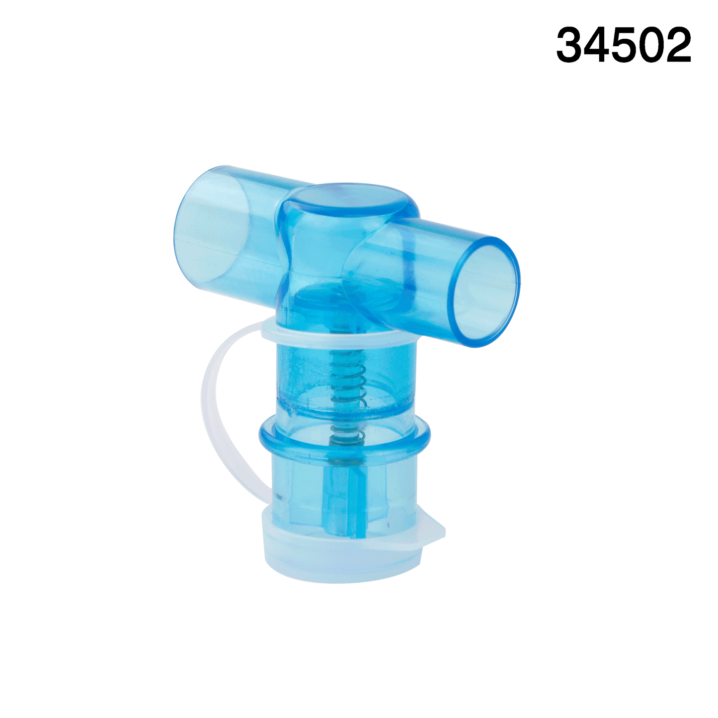 Spring Loaded T-Adaptor (15 mm ID x 15 mm OD), 30/cs (34502)