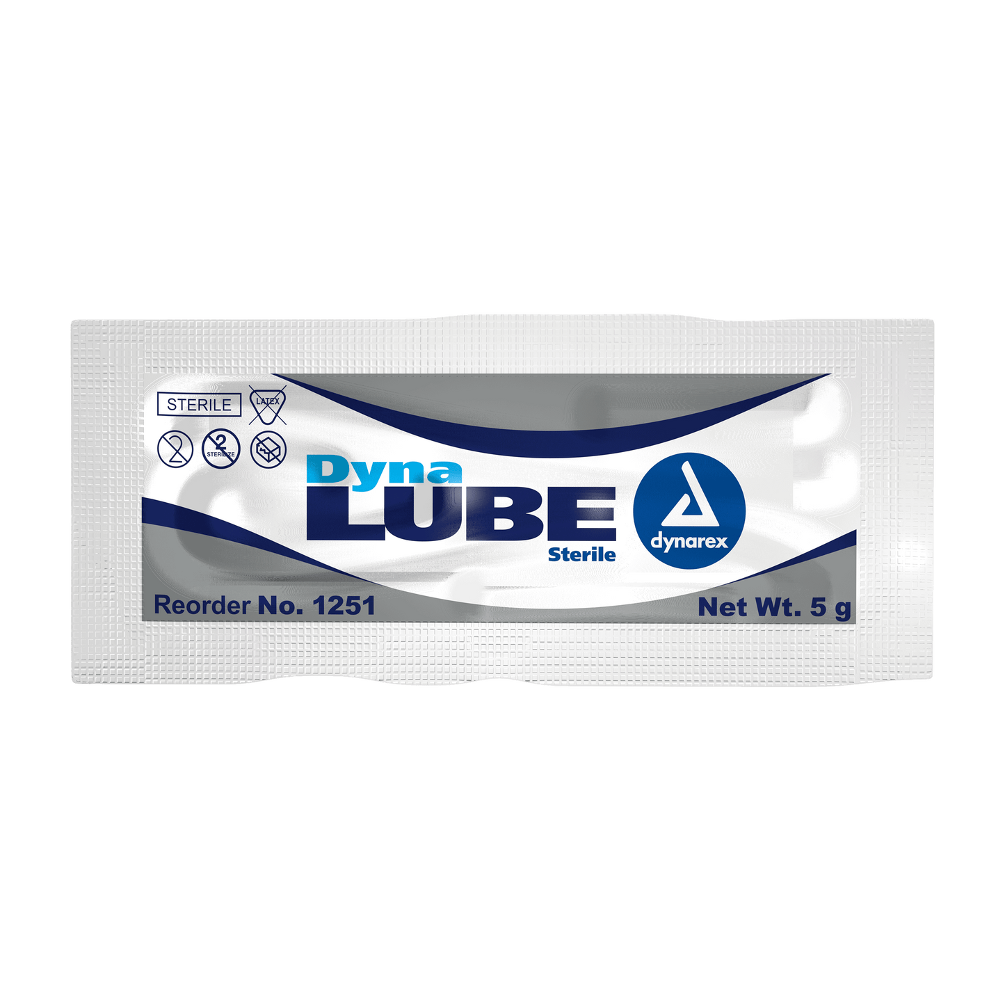 DynaLube Lubricating Jelly - Sterile, 5 g Packet, Case (1251)