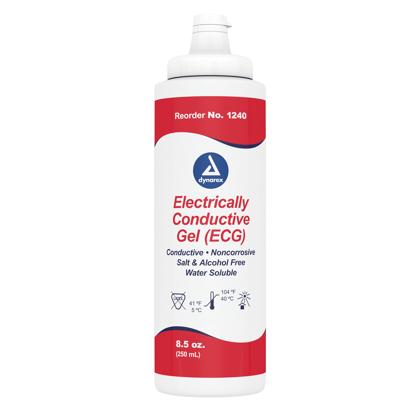 Electrically Conductive Gel (ECG), 8.5 oz. Bottle, 12/cs