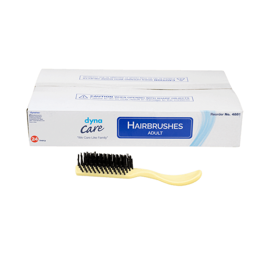 Adult Hairbrushes, Ivory, Case (4881)