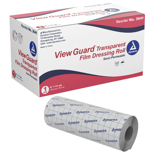 View Guard, Transparent Film Dressing Roll, 6" x 11 yds (3641)