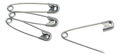 Graham Field Safety Pins #1, 1" Long Grafco, 1440EA/BX (10GR/BX) medical supply