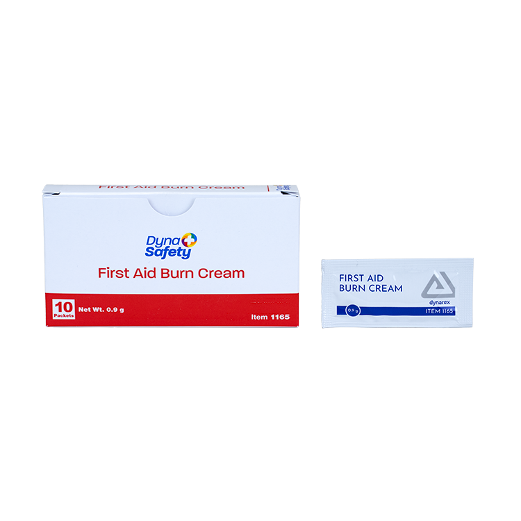 First Aid Burn Cream, 0.9 g Foil Packet, 12/144/cs (1165)
