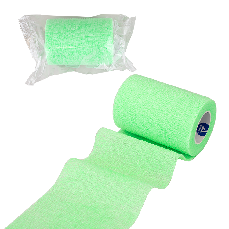 Sensi Wrap, Self-Adherent Wrap - Latex Free, 2" X 5 yds Green, 36/cs