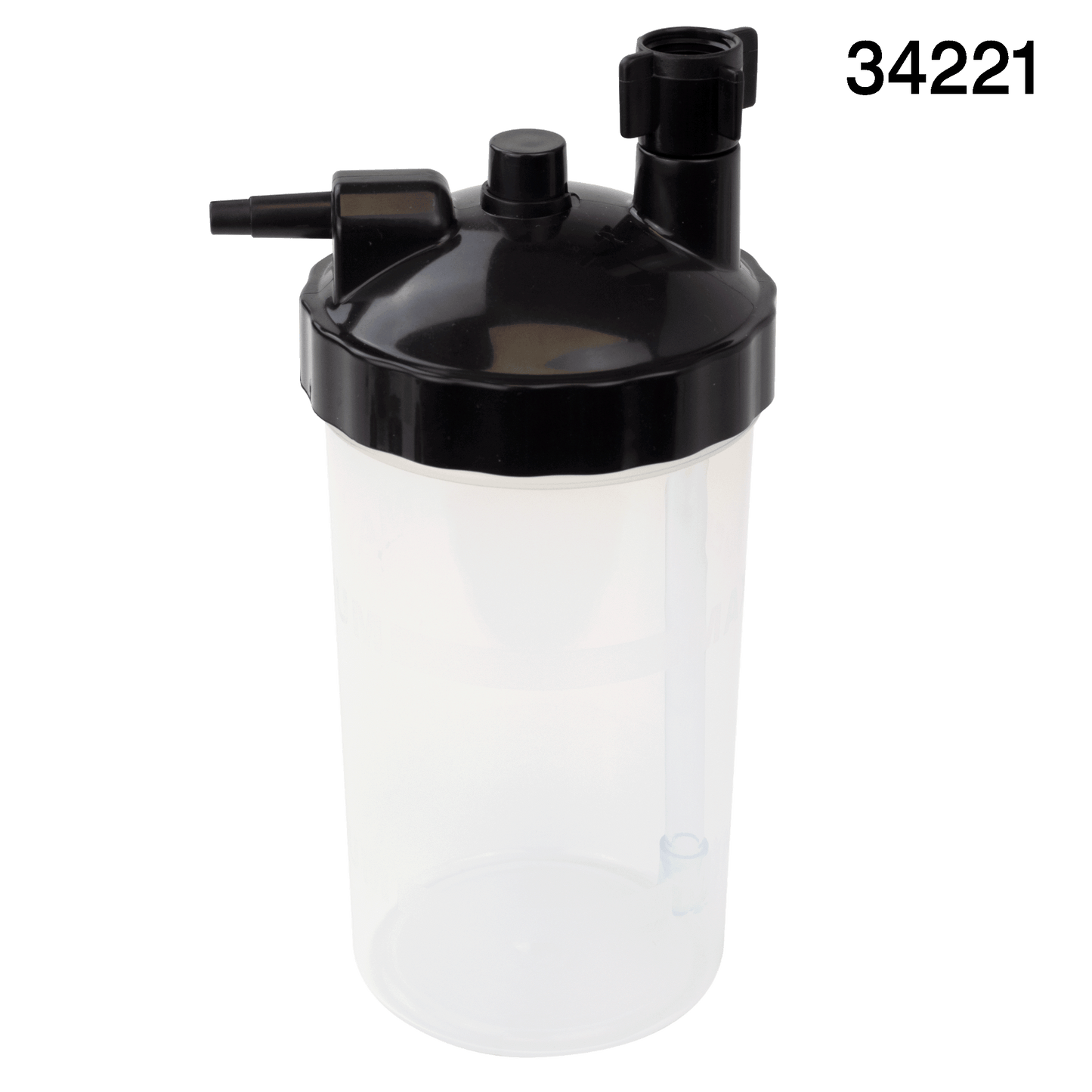 Dry Bubble Humidifier (Home Use), 400 mL - 6PSI, Case (34221)