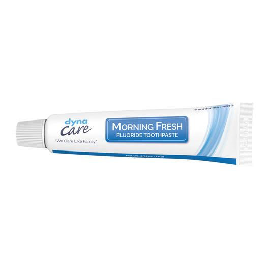 Morning Fresh Mint Toothpaste, with Fluoride, 2.75 oz Tube, Case (4873)