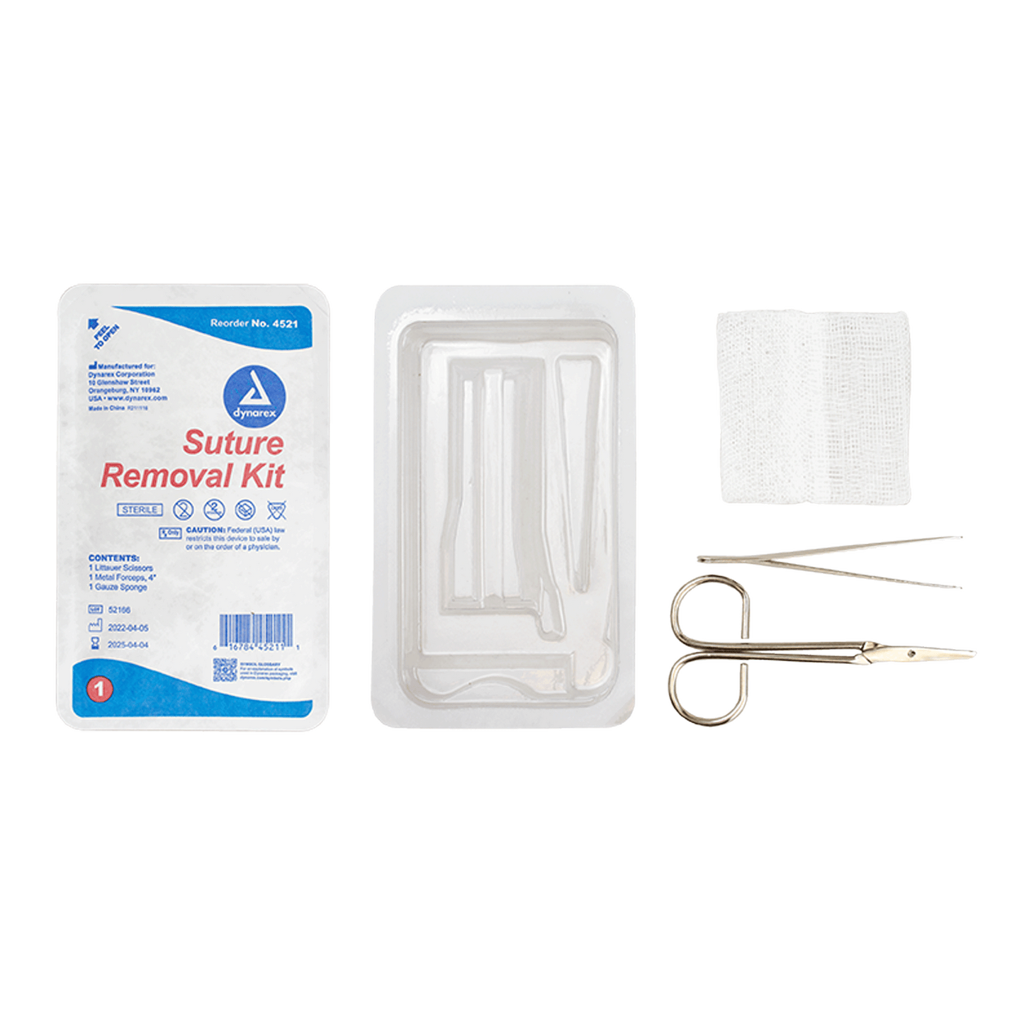 Suture Removal Kit, Sterile (4521)