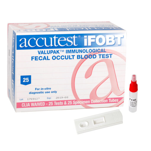 image of Accutest ValuPak Immunological Fecal Occult Blood (iFOB) Test (BOGO)