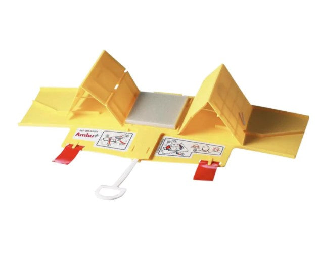 Ambu Head Wedge, Plastic Head Immobilizer, Yellow (10-002-YEL)