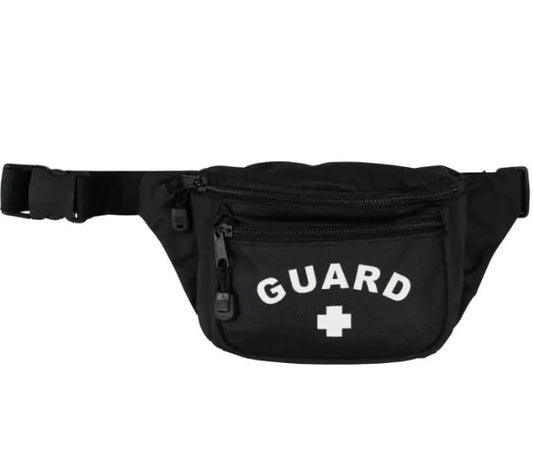 Fanny Pack with GUARD Logo, Black (10-103-BLK)