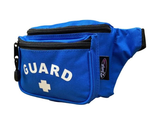 Fanny Pack with GUARD Logo, Royal Blue (10-103-ROY)