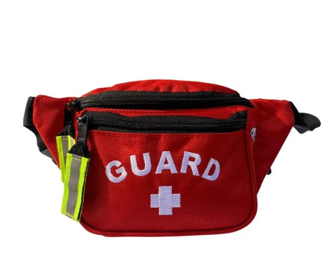 Premium Fanny Pack with GUARD Logo, Red (10-103-RED-PRE)