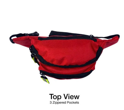 Premium Fanny Pack with GUARD Logo, Red (10-103-RED-PRE)