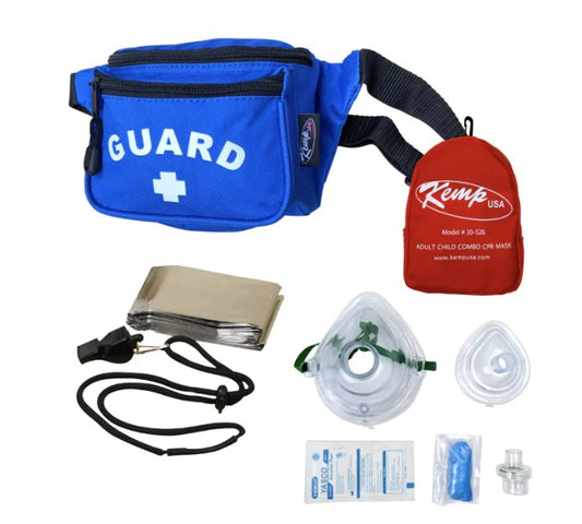 Fanny Pack with Lifeguard Essentials, Royal Blue (10-103-ROY-S2-COMBO)