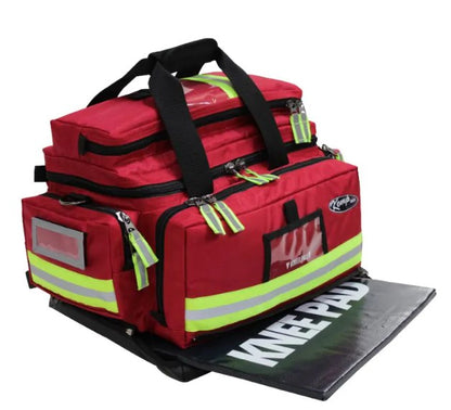 Kemp USA, Premium Large Professional Trauma Bag, Red (10-104-RED-PRE)