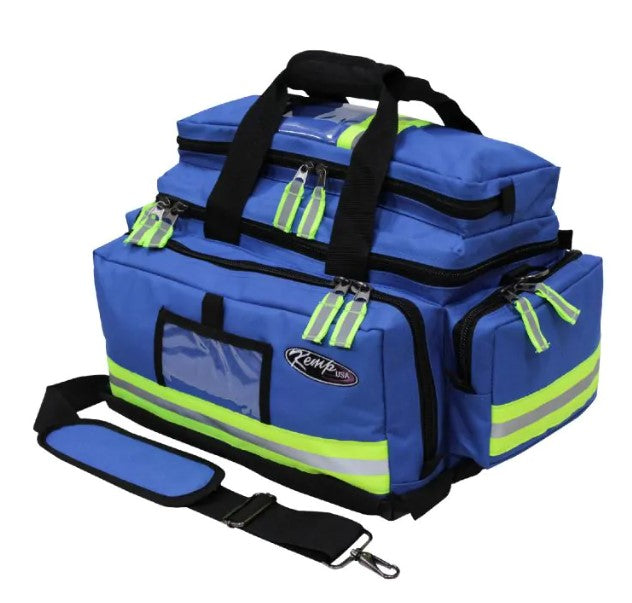 Kemp USA, Large Professional Trauma Bag, Royal Blue (10-104-ROY)