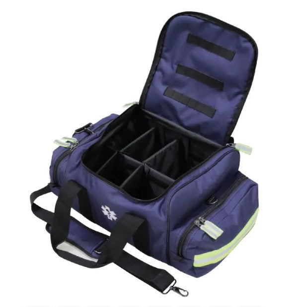 Police & Fire Medic Bag, with Custom Supplies (10-107-NVY-MDS)