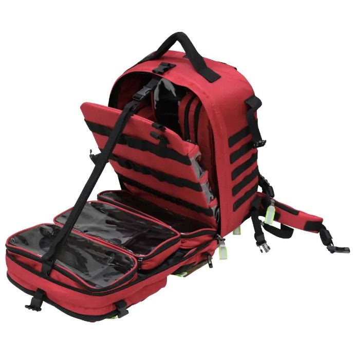 Premium Rescue & Tactical EMS Bag, Red (10-122-RED-PRE)