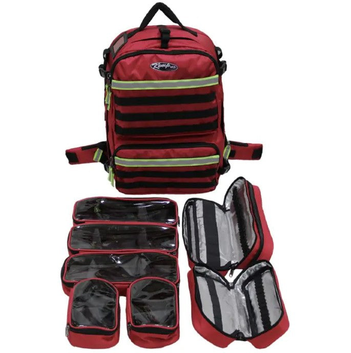 Premium Rescue & Tactical EMS Bag, Red (10-122-RED-PRE)