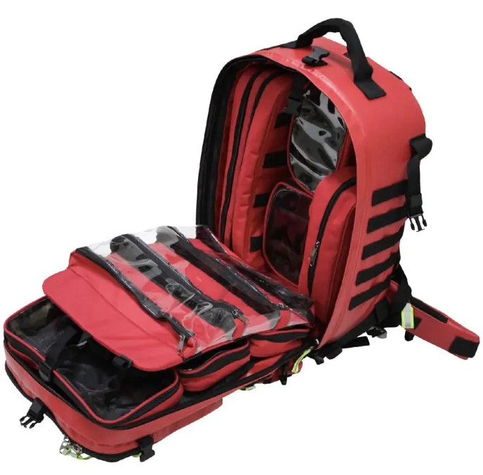 Premium Rescue & Tactical EMS Bag, Red Tarpaulin (10-122-RED-TPN)