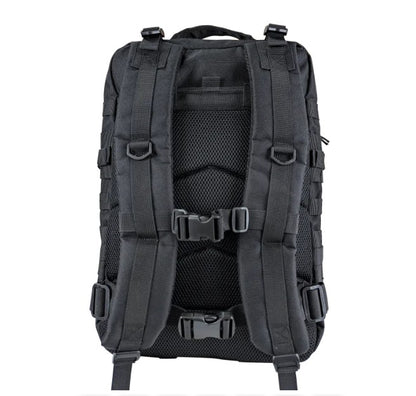 3-Day Assault Molle Backpack, Large Rucksack Style, Black (10-131-BLK)