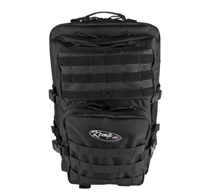 3-Day Assault Molle Backpack, Large Rucksack Style, Black (10-131-BLK)