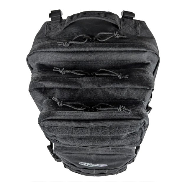 3-Day Assault Molle Backpack, Large Rucksack Style, Black (10-131-BLK)
