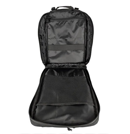 Small Assault / Tactical Backpack for Military Army, Black (10-132-BLK)