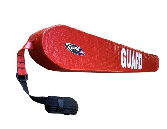 Kemp USA, 40" Grip It Rescue Tube, with Mesh Design & GUARD Logo, Red (10-202-RED-MESH)