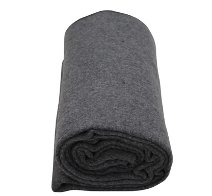 50% Wool Blanket, Gray (10-605)