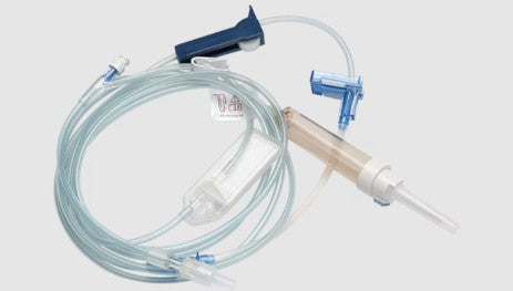 Alaris Pump Module Infusion Set, 20 Drops/mL, 0.2 Micron Filter, Case of 20 (10010454)