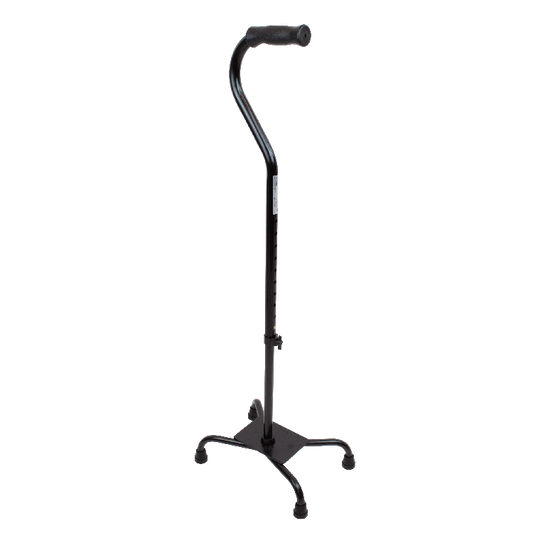 Bariatric Quad Cane - Large Base, Bariatric, Case (10138-2)