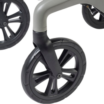 AeroWalk Ultra-Lite Rollator Rolling Walker, Grey (10277GY)