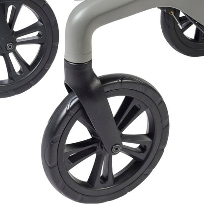 AeroWalk Ultra-Lite Rollator Rolling Walker, Grey