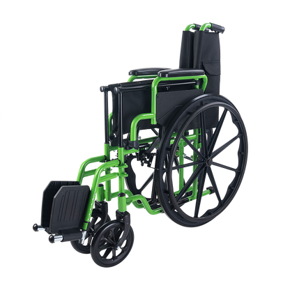 GreenLine Cruiser Wheelchairs, 18” x 16”, with Foot Rest (10284-FR)