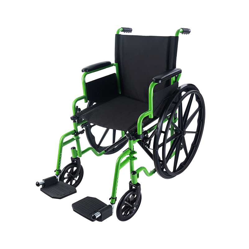GreenLine Cruiser Wheelchairs, 18” x 16”, with Foot Rest (10284-FR)