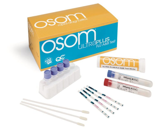 OSOM Ultra Plus Flu A&B Test, 25/Box (GEN 1032)