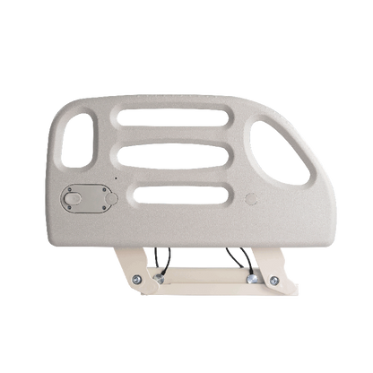 Dynarex Bari+Max DB600, Bariatric HD Long-Term Care Bed, with Composite Swing Rail, 54", White (12014-CHCR)