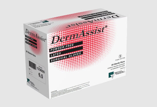 Innovative DermAssist Latex Surgical Gloves, Series 133, Size 6, Sterile, Case (IHC 133600)