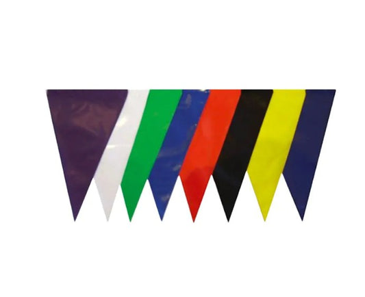 Vinyl Backstroke Flags, 12x18", Black (14-015-BLK)