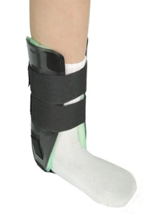 Ankle Brace Stirrup, Gel, Youth Universal, Black (14-0031)