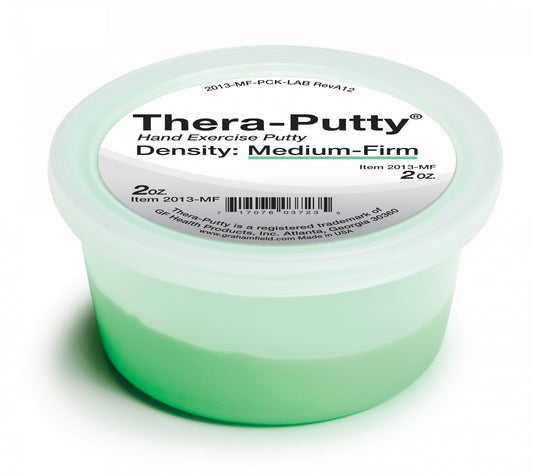 Thera-Putty, 2oz, Medium-Firm, Green (2013-MF)