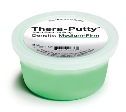 Thera-Putty, 4oz, Medium-Firm, Green (2014-MF)