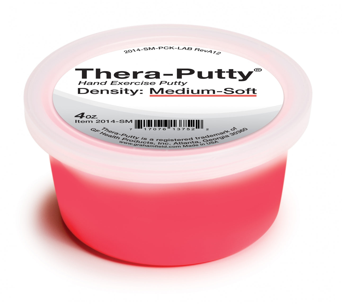 Thera-Putty, 4oz, Soft-Medium, Red (2014-SM)