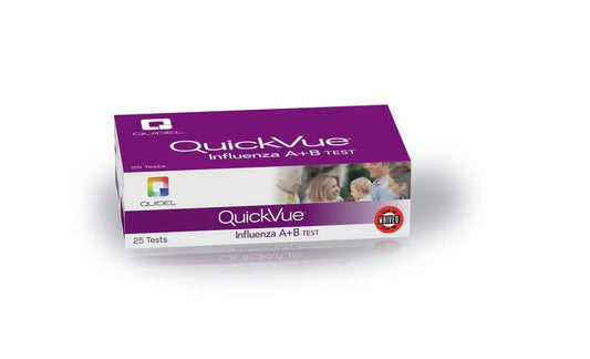 QuickVue Influenza A&B Test, Dipstick Format (QUI 20183)