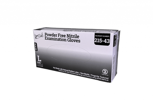 Nitrile Exam Gloves, X-Large, Black, Case (OMI 215-44)