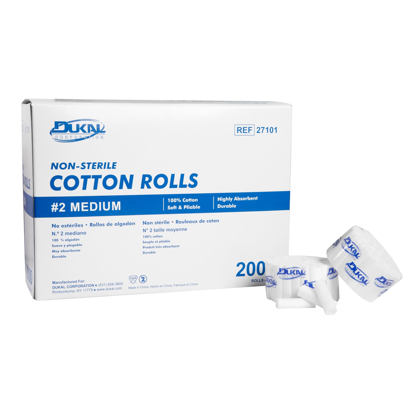 Cotton Roll, 1.5" x 3/8" (27101)