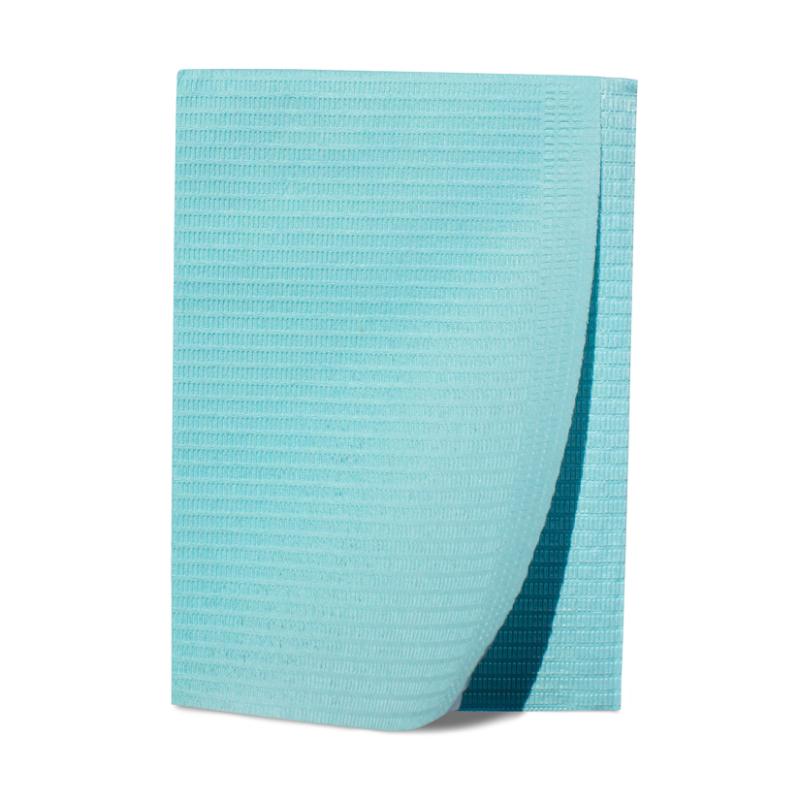 Patient Bibs, 2-Ply, 13" x 18", Blue (27403)