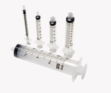 3cc Syringe, Luer-Lok, Bulk, Case (BEC 301073)