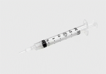 3cc Cannula with Syringe, Blunt Tip, Case (BEC 303346)